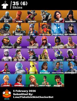 [PC/XBOX/PSN] 🔥 LEVEL 865🔥 35 SKINS🔥REAPER🪓 DIRE 🐺 HYBRID 🐉 🏴‍☠️ BLACKHEART | 🍌 POLAR PEELY | 🐱 LYNX | 💎 RUBY SHADOWS | 💰 1550 VB | FULL ACCESS✅
