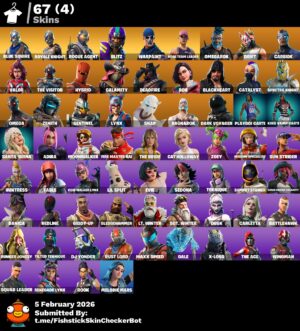 [PC/XBOX/PSN] 🔥 LEVEL 507 | 67 OG SKINS 🔥 OG STW 🛡️ BLUE SQUIRE🛡️ ROYALE KNIGHT ⚔️ HYBRID 🐉 DRIFT 🌊 OMEGAROK ⚡ TAKE THE L 🔥 1250 VB 💰 FULL ACCESS✅