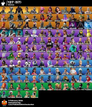 [PC/PSN/XBOX] 🔥 LEVEL 1771 🔥137 SKIN 🔥 THE REAPER 💀 OMEGA STAGE 5 ⚡ ELITE AGENT 👑 REAPER 🪓 TAKE THE L🔥 LOVE RANGER 🎖️ MAJOR GLORY | FULL ACCESS✅
