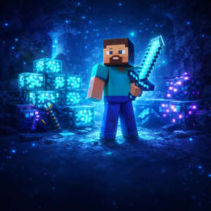 💎 Minecraft Diamond Adventure Account – Rare Resources Ready