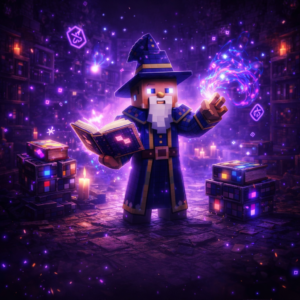 📚 Minecraft Enchanted Wizard Account – Magic & Enchantments