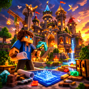 🏰 Minecraft Master Builder Account – Creative Architect