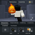 Roblox Account with Rare Avatar Items 🔥 | Pumpkin Flame Head | Clean Account | Ready to Use