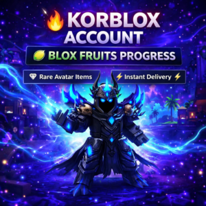 🔥 Korblox Account | Blox Fruits Progress 🍈 | Rare Avatar Items | Instant Delivery ⚡