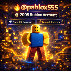 🔥 @pablox555 | 🕰️ 2008 Roblox Account | Rare OG Username 💎 | Instant Delivery ⚡
