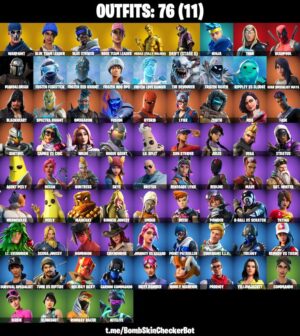 🔥 Fortnite Account – Midas (Full Gold), Ninja, Drift, Mandalorian, Deadpool – 76 Skins – Full Access – Last Activity 30+ Days
